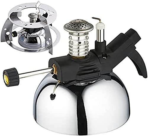 KRASS Bruciatore Bunsen da Laboratorio, Fornello da Campeggio Portatile, Acqua Bollente per Preparare tè E caffè, Laboratori E Riscaldamento Medico,Collector88