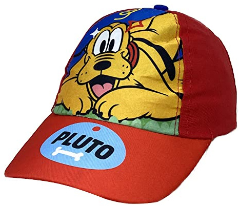Mickey & Friends Visier Hut Disney Sommermütze für Kinder, verstellbar, Pluto, 40