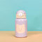 Lkw Ogechi 420ML Kinder Wasserflaschen, Edelstahl Kinder Wasserflasche mit Strohhalm, Kinder Reisebecher für Kind Kinder Mädchen Studentin