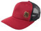 SABBOT Ezra Herren Snapback Cap, Damen Basecap, Outdoor Cap, Kappe mit Baumwolle und Elastan, Kappe, Modernes Design, Verstellbar, Atmungsaktives Netz (Rot)