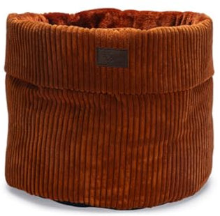 Designed by Lotte Ribbed - Katzenbett - Terrakotta - 50x50x35 cm