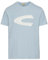 camel active Herren T-Shirt aus Organic Cotton Blau, Menswear-M