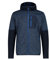 CMP - Giacca da uomo in pile Knit Tech con cappuccio fisso, B.Blue-Zaffiro, 50
