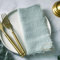 LIUXIN 20 STÜCKE Servietten 30x30 cm Baumwolltuch Gaze Retro Grat Rustikalen Küche Geschirrtuch Hochzeit Party Abendessen Weihnachten Serviette Tischdekoration