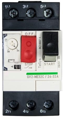 KVEIYIIC Disjoncteur Moteur GV2-ME GV2-ME16C GV2-ME20C GV2-ME21C GV2-ME22C GV2-ME32C(GV2-ME20C)