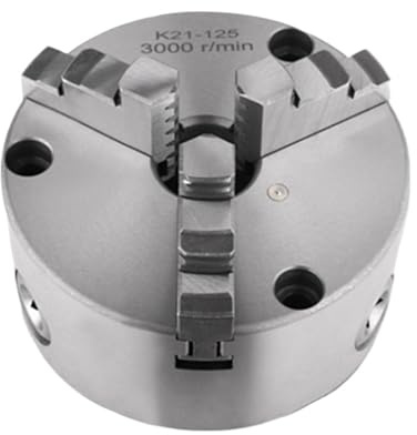 PMZZHUPVR K21 4 Ejes/5 Ejes 3 mordazas diámetro del Mandril autocentrante K21 80/100/125/160/200/250/320 mm(K2180 80mm)
