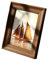 Ayoiow Fotorahmen 15x10 cm Kaffee Harz Bilderrahmen Vintage für Hochzeiten Bilderrahmen Tisch