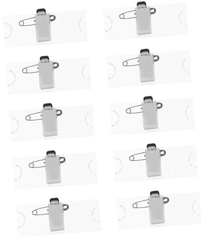 CANIGHT Ausweishüllen Aus Transparentem Für ID Karten Namensschilder Und Dienstabzeichen Ideal Für Schule Büro Und Veranstaltungen