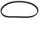 Efficient Cleaning with Replacement Belts for Hoover Smartwash FH52000, FH52001 Made from Flexible Rubber (1PCS)