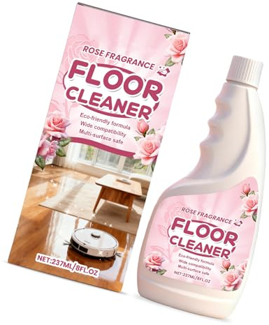 Fast Acting Floor Cleaning Product with Rose Blend Scented for Stubborn Stain of Hardwood Tiles Floor Washing Fast Acting Cleaner