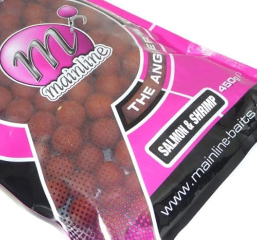 MAINLINE Shelf Life Boilies Salmon & Shrimp 15 mm 450 gr.