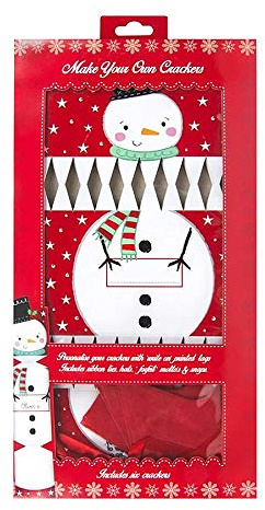 RSW Make Your Own Snowman Christmas Crackers - Box of 6