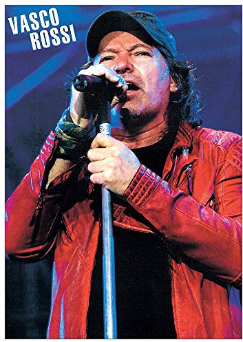 Artopweb TW20385 Vasco Rossi Dekorative Paneele, Holzwerkstoff, Multifarbiert, 30x40 Cm