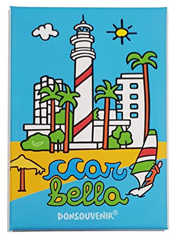 DONSOUVENIR IMAN Marbella. Modell: Faro MAGNETISCH