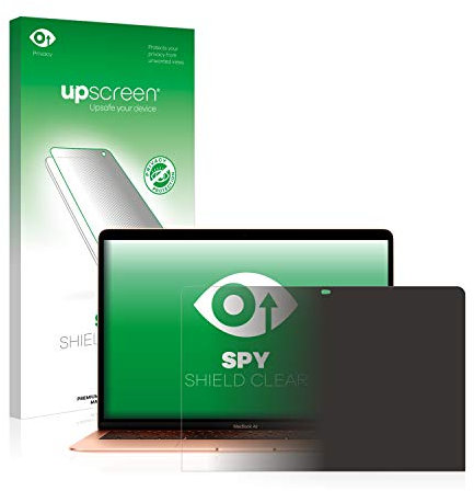 upscreen Anti-Spy Blickschutzfolie für Apple MacBook Air 13.3 2020 Made in Germany, Privacy Displayschutz-Folie [Sichtschutz, Blaulichtfilter]