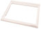 sparefixd Lower Drawer Cover Glass Shelf Frame to Fit Smeg Fridge Freezer