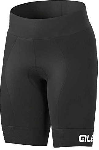 ALE' Unisex Kinder Radhose, schwarz/weiß, 10 Jahre