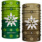 Club of Heroes 2er-Set Edelweiss Schlauchschal 25 x 50 cm, nahtloses Multifunktionstuch aus weicher Mikrofaser/Bandana Halstuch Schlauchtuch Funktionstuch Mundschutz Schal/Berge Alpen Alpencross