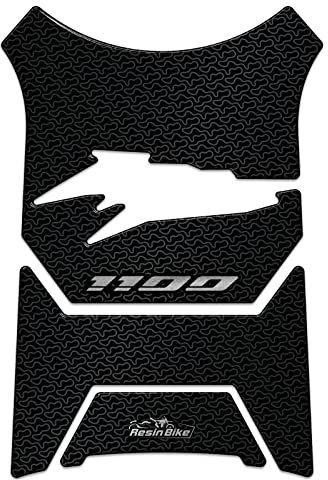Resin Bike Autocollant Moto Compatibles avec Honda Africa Twin 1100 2022-2023. Protection de Réservoir Contre Les Chocs et Les Éraflures. Autocollant 3D Résinés