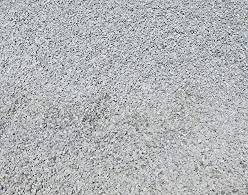 4myBaby Best for Garden Granit Ziersplitt grau 16-22 mm umweltfreundlich klein Kies Splitt Natur bunt für Beete, Wege & Gartenteiche Zierkies 10 kg-500 kg zur Auswahl (50 kg)