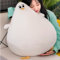 OUKEYI Lustiges Plüsch-Möwenkissen, Simulation, süßes fettes Huhn-Puppenspielzeug, weiches gefülltes Kissen, Huhn-Plüschkissen, Bodenmatte, Kawaii-Festivalgeschenke (40 cm)