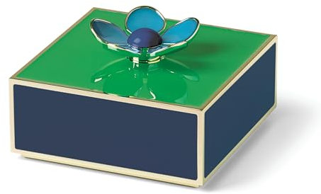 Kate Spade New York Make It Pop Floral Box, 0.85 LB, Green/Navy