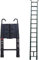 3.8m 12.5FT teleskopisch klappbare ausziehbare Verlängerungsleiter Mehrzweckleiter EN131-Zertifikat Max. Belastung 150kg/330lb mit abnehmbarem Dachhaken