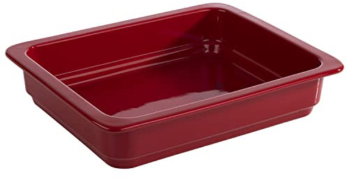 APS 82276 APSGN-Behälter 1/2 aus Porzellan, Fassungsvermögen 2 Liter, hitzebeständig bis 220°C und spülmaschinengeeignet