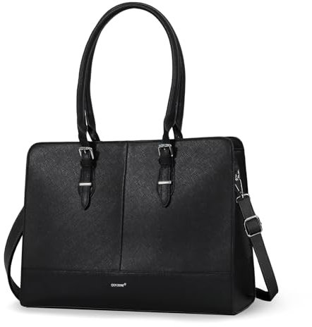 TAN.TOMI Handtasche Damen Elegant, Shopper Tasche Mode Schule Arbeit Freizeit Henkeltasche mit Reißverschluss Schultertasche Groß Businesstasche Damen