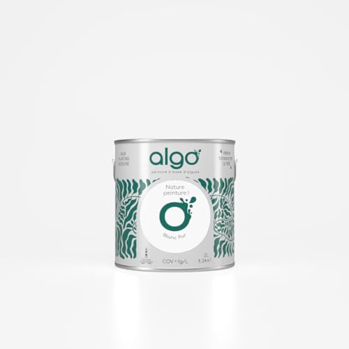 ALGO Peinture écologique Velours - Blanc Pur - 0.5L