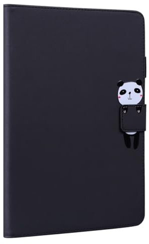 FMPCUON Funda Carcasa Compatible con Amazon Fire HD 8 (2020)/HD 8 Plus 2020 Funda de Cuero para tabletas Magnetismo, Ultra Slim PU Protectora volcado Carcasa con Función de Soporte, Negro