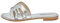 LES TROPEZIENNES PAR M. BELARBI Femme Damia Chaussures Ville Mule et Sabot, Argent, 40 EU