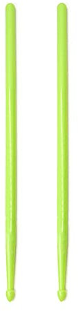 SANRLO Instruments de musique, baguettes lumineuses fluorescentes en nylon phosphorescent, baguettes de batterie phosphorescentes, accessoires de percussion