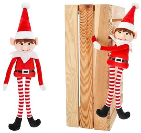 Weihnachtsbaumschmuck Elfe Weihnachtsmannkleid mit Verschluss