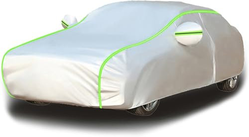 VLLTWLPOV Hagelschutzplane für OPEL Ampera Vivaro Autoplane mit Hagelschutz aus Baumwolle und Reflektorstreifen, weiche Plane, Allwetter-Autoplane(C,forAmpera)
