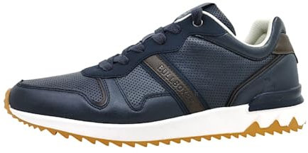 BULLBOXER Herrenschuhe Für lose Einlagen Schnürer Blau Freizeit, Schuhgröße:43 EU