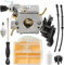 Repuesto de carburador 445 para motosierra Husqvarna 445 445E 450 450E para motosierra Jonsered CS2245 CS2250 506 45 04-01, 506450401