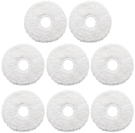 Nilnyvda Compatible avec l'aspirateur Robot Yeedi Floor 3 Station Brosse latérale Principale Chiffon de vadrouille Pièces de Rechange Accessoires(Set G)