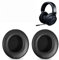 Almohadilla de repuesto compatible con auriculares Razer Nari Ultimate, Nari Essential, Kraken Kitty, Kraken Tournament Edition, espuma viscoelástica de piel de cordero negra