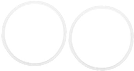 2pcs Pressure Cooker Silicone Sealing Ring Gasket Durable Replacement for Enhanced Safety and Smell Prevention Compatible with Instant Pot and Electric Pressure Cookers