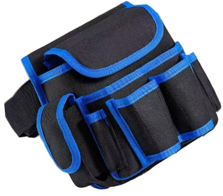 Gürtel Werkzeugtasche Verstellbarer Oxford Arbeitsgürtel | Multifunktionale Aufbewahrungstasche Mit Taschen Für Garten Zimmerei Dachdecker Sanitär Rahmenbau