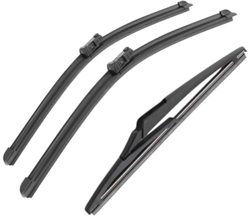 Escobillas limpiaparabrisas para Renaultes Grand Scenic 4 2016-2018 30+26+9, Juego Completo de limpiaparabrisas Delantero y Trasero