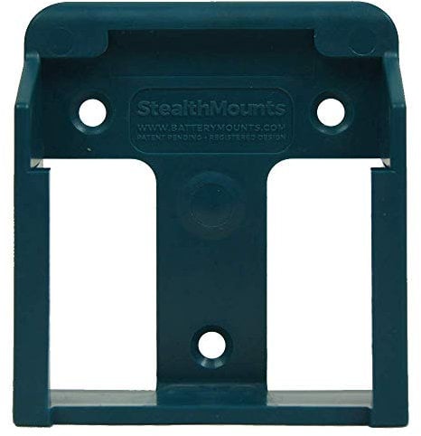 StealthMounts Battery Mounts for Makita LXT | Cordless Battery Holders for Makita 18v Power Tools | 5 Pack | Blue Battery Organisers for Makita