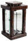 Grab-Lampe Granit Star Ruby Friedhofs-Laterne Grab-Schmuck Glas Garb-Licht