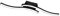 Reality Leuchten LED Deckenleuchte Route R62472132, Metall Schwarz matt, inkl. 2x 5 Watt LED