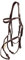 Dy'on Trense Working Collection Mexikanisches Reithalfter - Full/WB - Braun