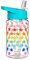 Sass & Belle Rainbow Stars Water Bottle – 400ml Reusable BPA-Free with Foldable Straw Lid, Colourful Star Design, Lightweight and Durable Kids Water Bottle for School, Travel, or Gifts