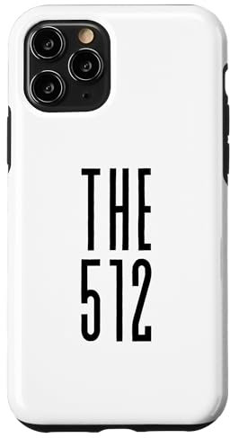 Custodia per iPhone 11 Pro Codice Area 512 Austin Texas TX 512