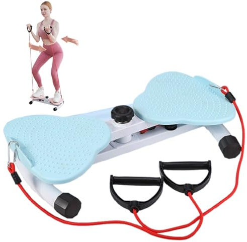 SOYUZERISH Twist Waist Disc Board mit Widerstandsbänder und Massage Fußsohle, Multifunktions Taillentwister Balance Board Sportgeräte Zuhause Balancierbrett
