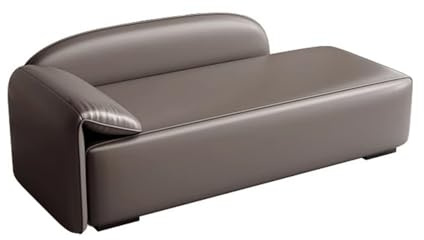 CJHFR472SG Modern Leichter Luxus-Schlafzimmer-Bett-Endhocker, Schlafsofa, nordischer einfacher Schuhbank-Bekleidungsgeschäft-Chaiselongue-Hocker Eingangsbereich(Grigio,Klein)
